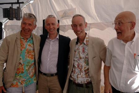 Ifor Thomas,Grahame Davies,John Harrison a Peter Finch