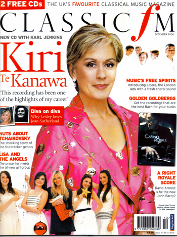 Clawr cylchgrawn Classic FM